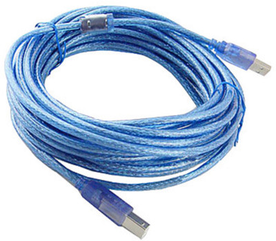 

Yonkx 10Mtr Printer Cable Blue Inside / Network Cable(USB 10 EXT CABLE, Blue)