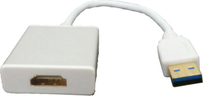 

Axcess USB 3.0 to HDMI Network Cable(White)