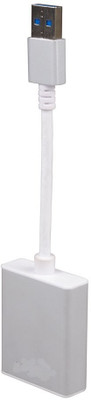 Axcess USB 3.0 to VGA Network Cable(White)