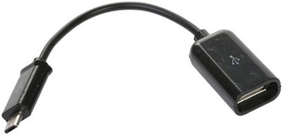

A-Plus S-K07 OTG Cable(Mobile, Laptop, Tablet, Mp3, Gaming Device, Black)