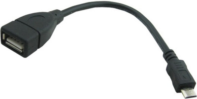 

Dhhan Micro black USB universal OTG Cable(Black)