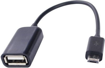 VibeX ™ Heavy Duty STS - Devide Connect STS - Connect Cord OTG Cable(Black) Flipkart