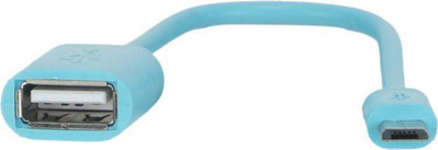 

Axcess Micro Usb Otg(On The Go) OTG Cable(Multicolor)