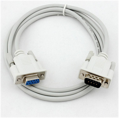 Redeemer 1.5 Meter DB9 MALE TO FEMALE SERIAL Patch Cable(White) available at flipkart for Rs.384
