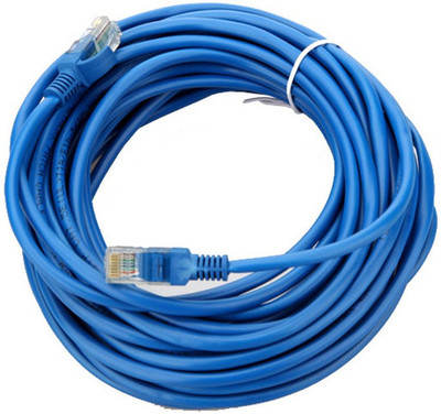 Terabyte 15M CAT5E Lan Patch Cable(Compatible with Mobile, Laptop, Tablet, Mp3, Gaming Device, Blue)