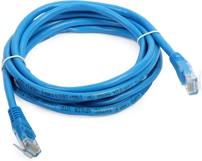 DigiMart DM5G009 5M 5 m Patch Cable Compatible with Computers, Blue, One Cable DigiMart Cables