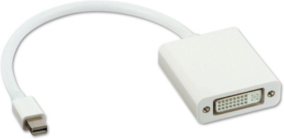 

iConnect World Mini DisplayPort Thunderbolt to DVI Female Adapter - for Apple iMac USB Cable(White)