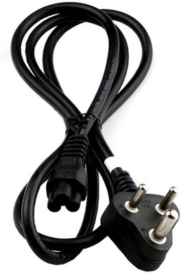

De-TechInn 3 Pin Barrel Power Supply Cable Laptop Adapter Charger - 1.5 Meter Power Cord(Compatible with Laptop Adapter Charger, Black)