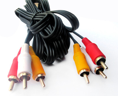 

Ezzeshopping 3RCA-3RCA(3) RCA Audio Video Cable(Mobile, Laptop, Tablet, Mp3, Gaming Device, Black)