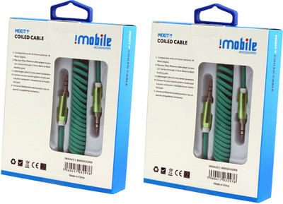 

IMobile 2 Car Stereo Audio Cable(Green)
