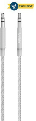

Belkin AV10164bt04-SLV Stereo Audio Cable(Silver)