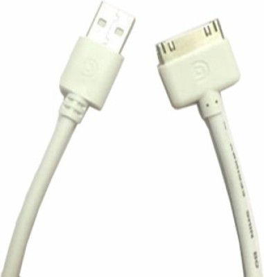 JETech USB Kabel Kompatible iPhone 4s iPad 1/2/3 2 Stück iPhone 4 Weiß iPod iPhone 3G/3GS 