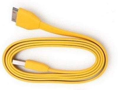 

Kolorfish iNoodle Micro USB Cable(All Smartphones, Tablets and MP3 player, Yellow, Sync and Charge Cable)