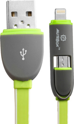 

MUTEBOX MXD-100-GREEN Sync & Charge Cable(Green)