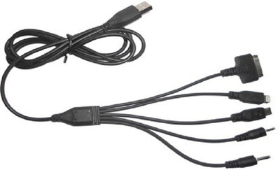 

tekno1st solution 5IN1010 Sync & Charge Cable(Black)