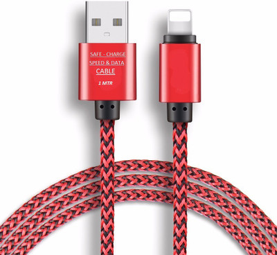 

99Gems USB for ios 5c/5s/6/s/7 Sync & Charge Cable(Red)