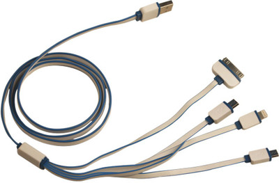 

Callmate 4 in 1 charging pins Power Sharing Cable(Blue)