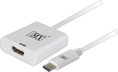 

MX 3588 USB C Type Cable(White, Black), Black;white