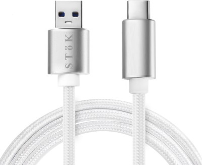 Stok USB Type C Cable 1 m ST-BTC01-S(Compatible with All Phones With Type C port, Multicolor, One Cable)