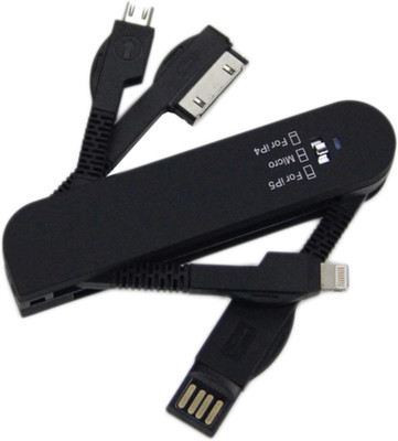 

Wrab swiss_knife-mp USB C Type Cable(White)
