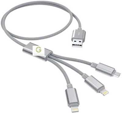 

GOLCHA.COM 2IN1 USB Type C Cable(All Phones With Type C port, White, Sync and Charge Cable)
