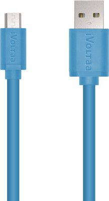 

iVoltaa Premium 2.4 Amp QC 5 core 3.3 Ft USB Cable(Blue)