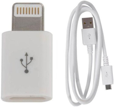 

Ophion Micro USB to Iphone Converter USB Cable(White)