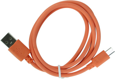

SmartPower Micro USB Data Cable for Samsung Galaxy and Android Phones, Orange - 1 Metre USB Cable(Orange)