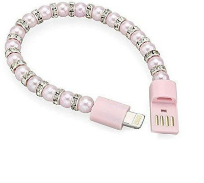 

Shrih SHR-9316 Pearl Beaded Bracelet Sync & Charge Cable(Pink)