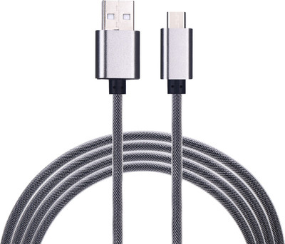 

Ipro Mc-40 Fast Charging indestructible Metalic Micro USB Data & Sync Cable USB Cable(Grey, Silver)