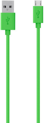 Belkin MIXIT↑ Micro-USB to USB Charge/Sync USB Cable(Green) available at flipkart for Rs.399