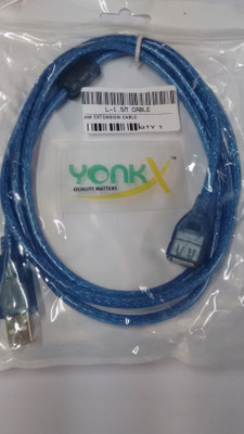 

Yonkx USB1-5MEXTCABLE USB Cable(Blue)