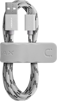 

Momax DDMICROLFS USB Cable(Silver)