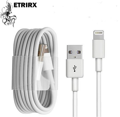 Etrirx USB Data Sync for Apple iPhone 6 PLUS / IPHONE 6 (4.7) / IPHONE 5S/5C/I5 iPhone USB Cable USB Cable(White)