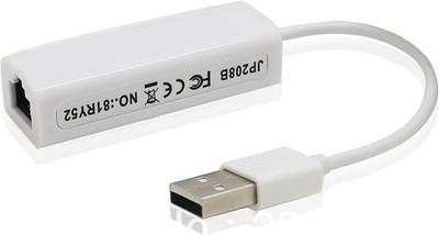 30% OFF on Indiashopers lan2w USB LAN Card(White) 30% OFF on Indiashopers lan2w USB LAN Card(White)
