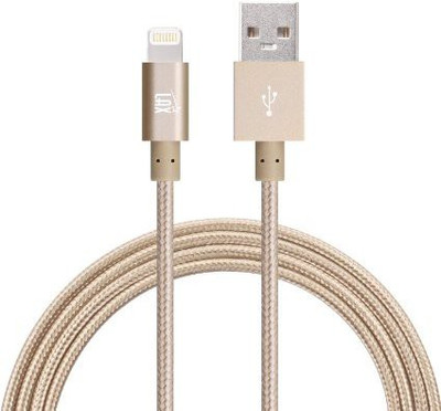 

Zootkart High Quality Cable for iPhone 6 Micro USB Cable(Mobile, Tablet, Golden, Sync and Charge Cable)