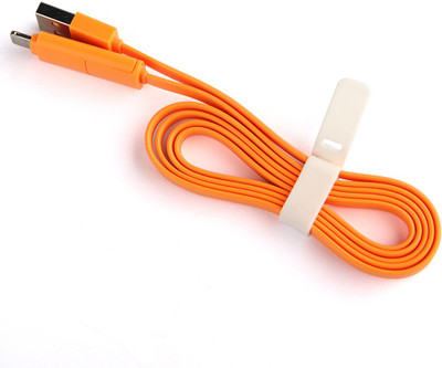 

Technofirst Solution 2 in 1 USB Cable(Orange)