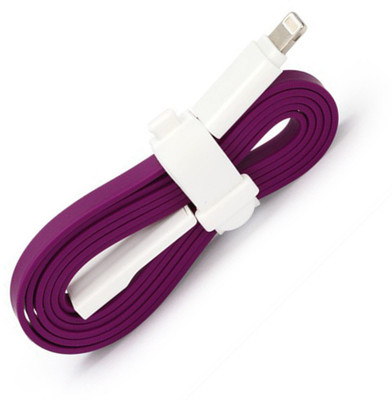 

Hoteon Apple Flat cable Purple al03 800 USB Cable(Purple)