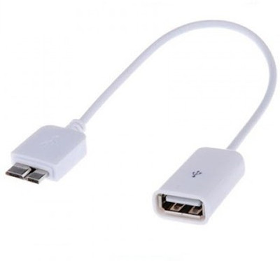 10% OFF on Morelife Galaxy Note 3 OTG Data (Pack of 4 ) USB Cable(White)