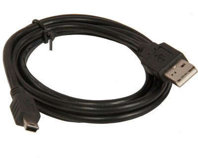 

Wired Solutions Wsusbcable2.0amtomini1.5m USB Cable(Black)