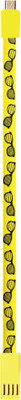 

Soul Band Apple MFI Certified Lightning USB Cable(Black, Yellow)