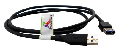 

Redeemer superspeed 3.0 usb extension USB Cable(Black)