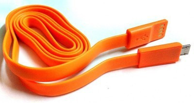 

Dhhan Data flat Orange cable for All Smartphone USB Cable(Orange)
