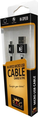 

R&G Design For Future R&GCS1F08-MCAB02 USB Cable(Black)