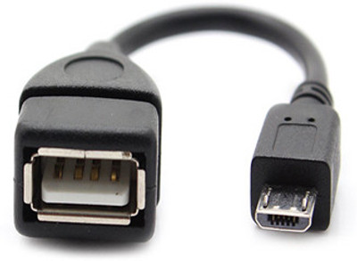 

Jinali USB Micro To USB Female OTG Cable USB Cable(Black)