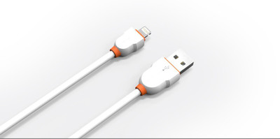 

Axcess LDNIO USB Data Cable for Quick charge and data transfer for Iphone USB Cable(White)