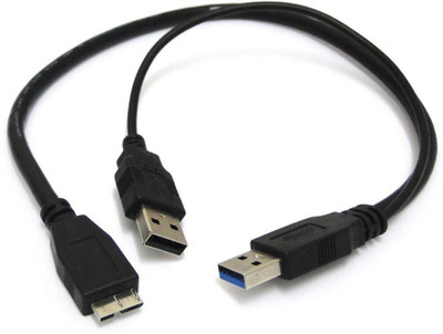 

Technoax usb cable USB Cable(Black)