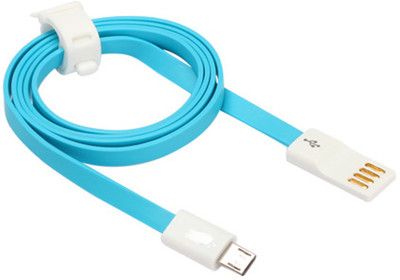 

Hoteon Micro USB Flat cable Blue mu01 800 USB Cable(Blue)