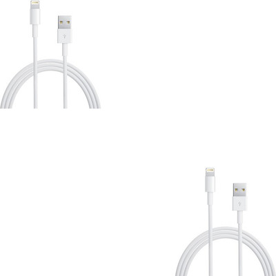 49% OFF on Storite 2 Pack USB 2.0 Data Sync Cable For Apple - iOS 8 Compatible (100cm - 4Foot - 1m) USB Cable(White) 49% OFF on Storite 2 Pack USB 2.0 Data Sync Cable For Apple - iOS 8 Compatible (100cm - 4Foot - 1m) USB Cable(White)