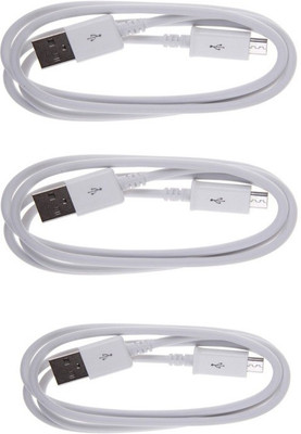 

SDWA SDWA Combo of THree High Speed Usb Data CableFOR MICROMAX A190 CANVAS HD PLUS PHONES Micro USB Cable(MICROMAX A190 CANVAS HD PLUS PHONES, White, Sync and Charge Cable)